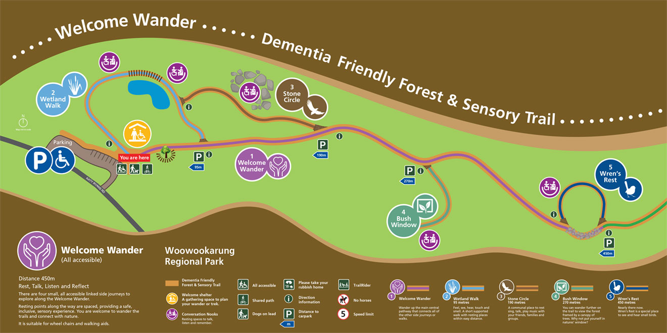 Welcome Wander - Dementia Friendly Forest & Sensory Trail